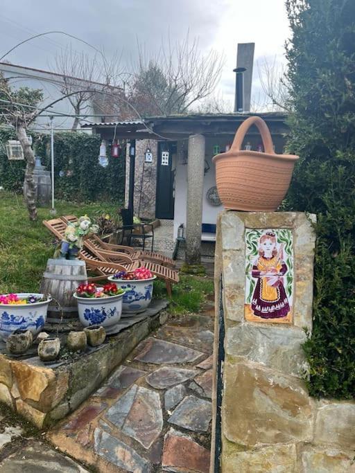 Casa A Boga Ribeira Sacra Villa Abeleda Bagian luar foto